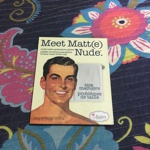 TheBalm Cosmetics Meet Matte Eyeshadow palette
